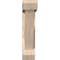 Ekena Millwork Traditional Slat Smooth Bracket w/ Offset Brace, Douglas Fir, 5 1/2"W x 24"D x 24"H BKT0604X24X24TRA06SDF - alternate 3